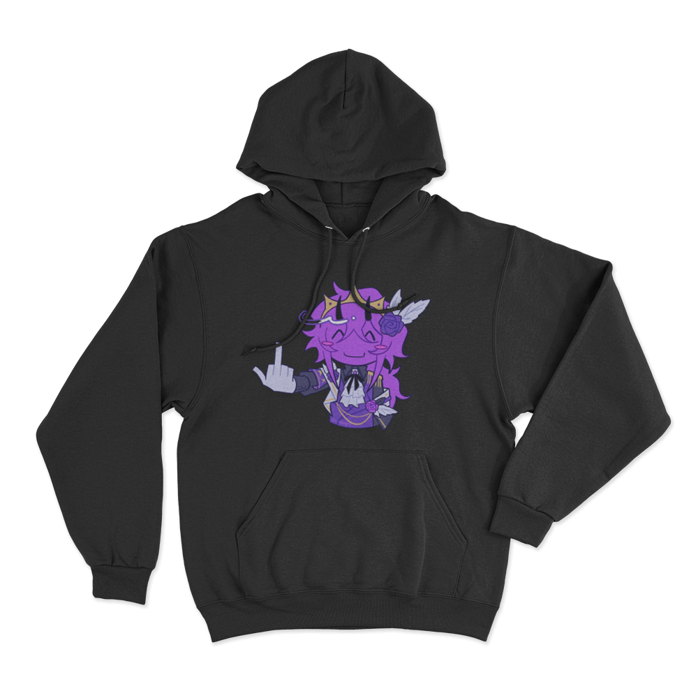 Wemmbu Girl Hoodie Black Wemmbu Girl Hoodie Black